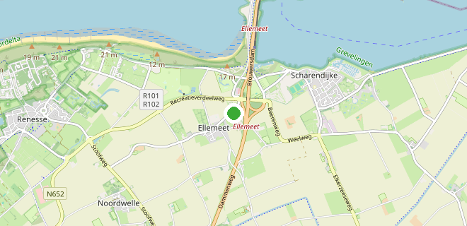 Locatie op de kaart