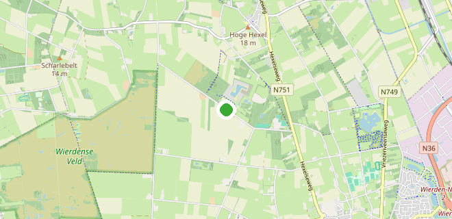 Locatie op de kaart