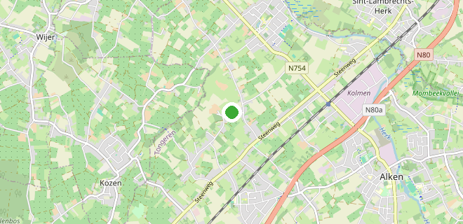 Locatie op de kaart