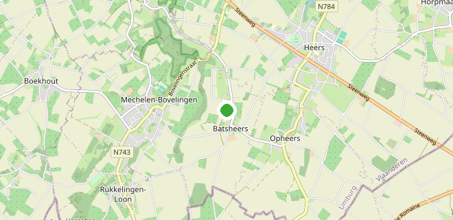 Locatie op de kaart