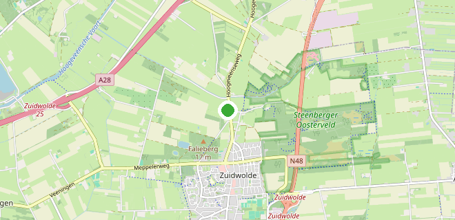 Locatie op de kaart