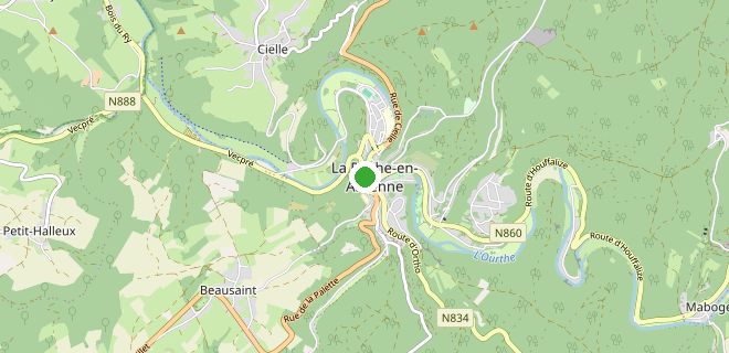 Locatie op de kaart