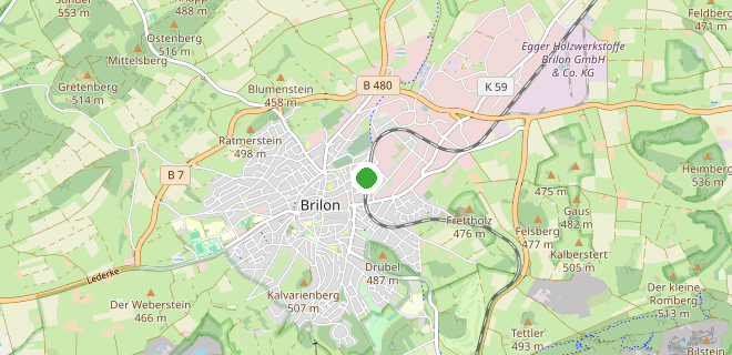 Locatie op de kaart