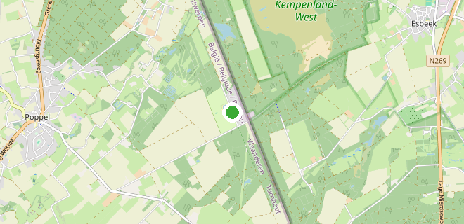 Locatie op de kaart