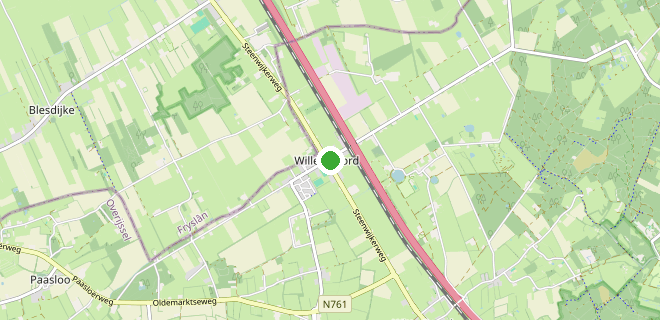 Locatie op de kaart