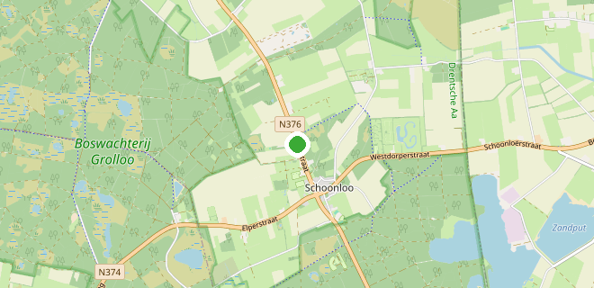 Locatie op de kaart