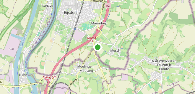 Locatie op de kaart