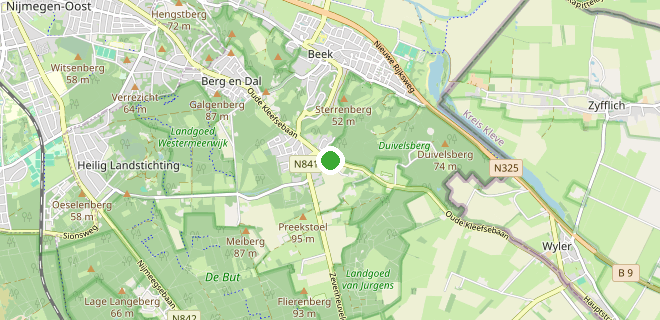 Locatie op de kaart