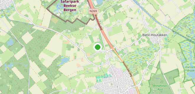 Locatie op de kaart