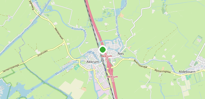 Locatie op de kaart