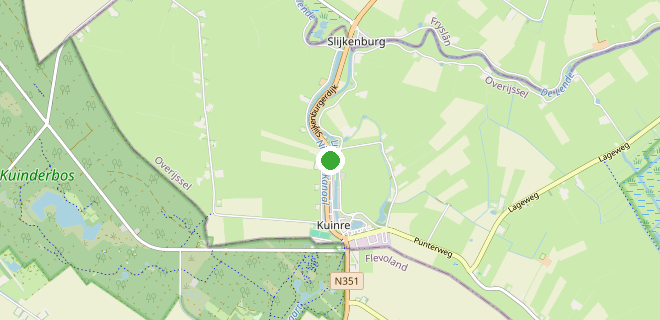 Locatie op de kaart