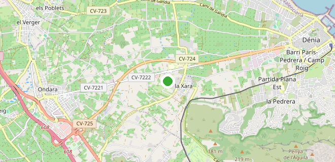 Locatie op de kaart