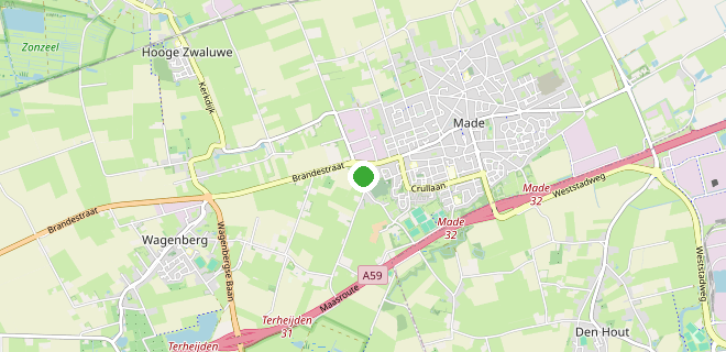 Locatie op de kaart