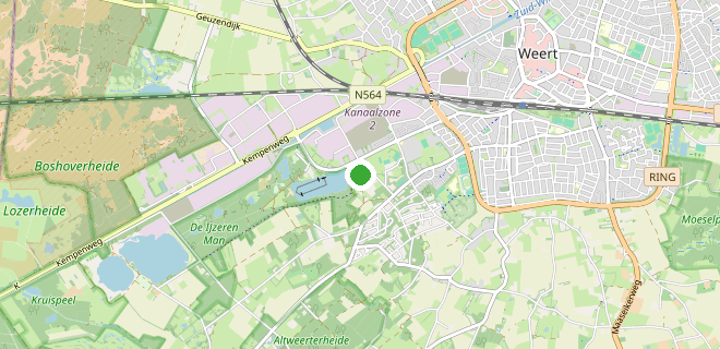 Locatie op de kaart