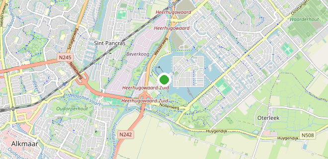 Locatie op de kaart